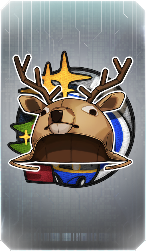 Holy Night Reindeer Cap