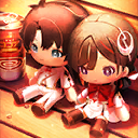 With a Crane, Cocoa, and a Hina Doll Plushie - Male Master Version